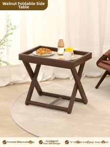 CHUJUN | Folding Multifunctional Side Table Tea Table