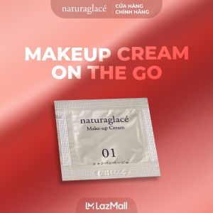 Make Up Cream On The Go (30 gói Shachet) - Kem nền hữu cơ đa năng naturaglacé Make Up Cream (02 - Màu be tự nhiên)