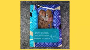 Kasur atau Matras Bayi Set Bantal & Guling Termurah Motif Minimalis