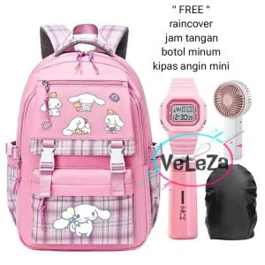 Tas cinnamoroll tas ransel anak perempuan sekolah SD SMP tas ransel backpack school tas ransel