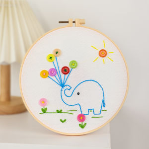 Beginner-friendly Parent-Child Activity Embroidery Kit