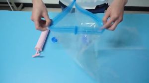 Vacuum Bag Travel Clothes Organizer Resealable Vacum Storage Bag Compression Bag Travel Storage Bag