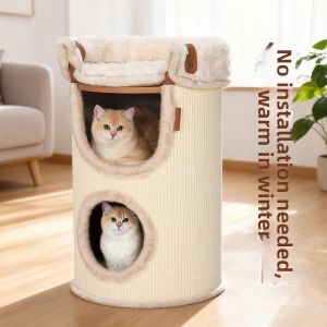 HOOPET | Multi-level Compact Cat Climbing Tree