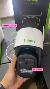 Tiandy TC-H334S 3MP-I5W กล้องWi-Fi หมุนได้ ภาพสี 24 ชม. ติดภายนอกได้ เชื่อมต่อง่าย ภาพชัด3ล้านฯ -ทักแชทลด 3%-แถมฟรีadapter 2A