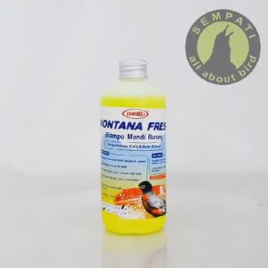SEMPATI Shampo Burung Montana Fresh Shampo Mandi Burung 285ml Unique Shampo Sabun Mandi Semua Jenis Burung Shampo Anti Kutu Tungau