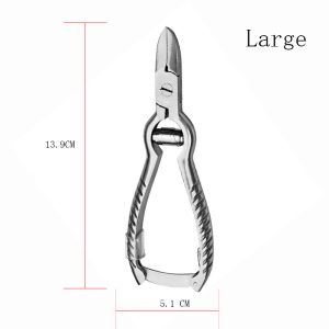 Professional Manicure Fingernail Toenail Cuticle Nipper Dead Skin Remover Trimming Nail Clipper Feet Scissor Plier Pedicure Tool