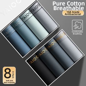 Breathable Anti-Bacterial Cotton Mens Underwear