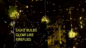 MYL-9 ไฟพลังงานแสงอาทิตย์ 8 โหมด 7M/12M/22M/32M ไฟลวดทองแดง LED ไฟคริสต์มาส ไฟตกแต่ง ไฟบรรยากาศงานแต่งงานในสวนกันน้ำ ไฟสีสันสดใส/ไฟสีขาวนวล เหมาะสำหรับตกแต่งวันหยุดต่างๆ