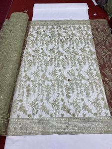 Bahan Kain Tile Lace Saptop Bordir