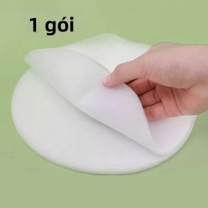 100 Tờ Giấy Thấm Dầu Dày Dặn Không Dệt Dụng Cụ Nhà Bếp Dùng Cho Chiên Nướng Nấu Ăn Nấu Súp - Giấy Kiểm Soát Dầu Mỡ