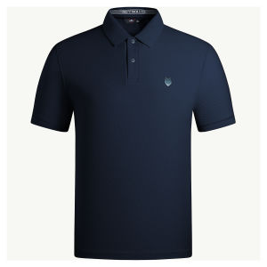 SEPTWOLVES | Mulberry Silk Fade-Resistant Mens Polo Shirt