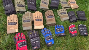 ถุงมือขับมอเตอร์ไซค์ สปอร์ต เต็มนิ้ว ทัชสกรีน ระบายอากาศ กันลื่น ขี่จักรยาน ขี่บิ๊กไบค์ ออกทริป Motorcycle Riding Gloves#052