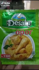 DESAKU BUBUK OPOR NUSANTARA 125 GRAM PACK ISI 10 SACHET FUN CORNER DENGAN PAKING AMAN