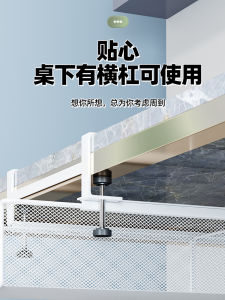 Book Desk underneath Storage Rack Dormitory Suspended Drawer Pull out Basket Organizer Carbon Steel No Drilling Required