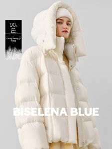 BEIQIANI | Ultra-Light and Soft Womens Down Jacket 90% Duck Down