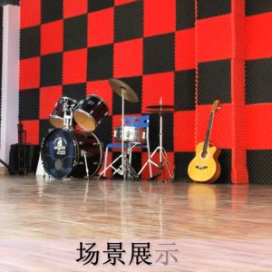 คอมพิวเตอร์แผ่นกากเสียง ฉนวนกันเสียง 50x50x5 แดงอดนิยม สำหรับการตัดแต่งหน่วง ติดตั้งง่าย สำหรับการเก็บเสียง ฟองน้ำ