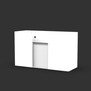 KOTAK TEMPAT WADAH PENYIMPANAN TISU TEMPEL DINDING AKRILIK BENING DAPUR KAMAR TIDUR TAMU MANDI WC TOILET ESTETIK KEKINIAN MINIMALIS MULTIFUNGSI MOTIF DISPENSER HAND PAPER TOWEL TISSUE WASTAFEL BOX ORGANIZER STORAGE HOLDER PUTIH WHITE ACRYLIC MODERN POLOS