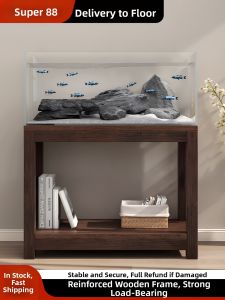 Living Room Aquarium Stand Waterproof Anticorrosive Customizable Double-layered