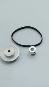 3Pcs Synchronous Wheel Synchronous Belt Pulley Timing Belt With 20 Teeth And 60 Teeth