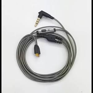 MMCX สายเปลี่ยนหูฟัง Shure SE215 425 535 846 UE900 สายอัพเกรดไข้พร้อมข้าวสาลี