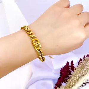 Gelang Tangan Fashion Titanium Rantai Motif Terbaru BAYAR DI TEMPAT