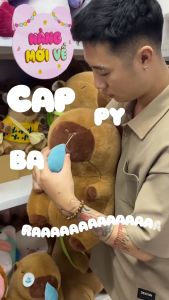 THÚ BÔNG ĐỒ CHƠI CAPYBARA GẤU BÔNG CHUỘT LANG