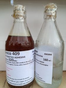 Greco Super power adhesive 320 ml + Cleaner/Remover 160 ml for Reglue Shoes
