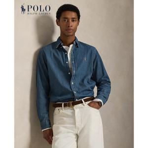 Polo Ralph Lauren Men Classic Fit Denim Long Sleeve Shirt