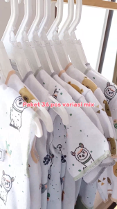 36 PCS Paket Hemat Terkomplit Baju Bayi Baru Lahir Paket Hemat Brojol Baby Paket Komplit Bayi Baru Lahir POKA SNI Serian MIX ZPH04