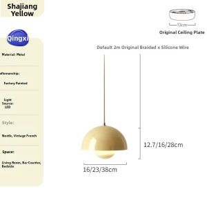 Designer Flower Bud Pendant Light