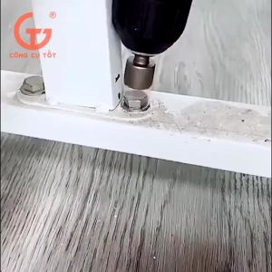 Đầu nối khẩu lắt léo công nghiệp C-MART 1/2 3/8 1/4 Đầu nối lắc léo cao cấp thép CR-V siêu cứng xoay tròn 360°