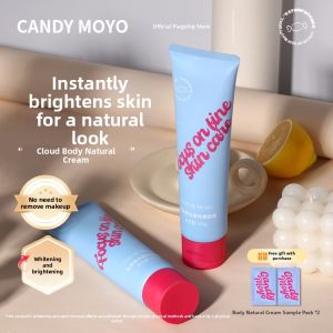 Candy Moyo | Concealing Whitening Non-stick Water-resistant Sweatproof No-removal-needed Body Primer