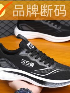 2025 New Mens Sports Shoes Breathable Mesh Running Shoes Ice Silk Casual Low Top Sneakers for Summer Outdoor Activities