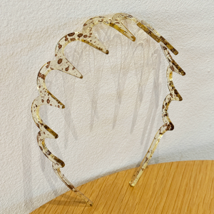 คลิปผมแบบยาวคล้ายคลื่นสำหรับผู้หญิง กระดูกสันหลังแบบกันลื่น ชุดทำผม ตกแต่งผม รูปทรงเรขาคณิต สไตล์เกาหลี เครื่องประดับผม