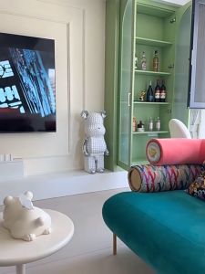 โมเดลหมี ตั้งโชว์ กระปุกออมสิน ประดับมุกขนาด50/80ซม.เพิ่มความหรูหรา ตกแต่งห้อง