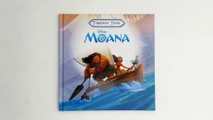 Little Readers Disney Moana Story Book To Read The Timeless Tales (Hardcover) For Kids