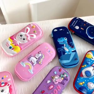 KOTAK TEMPAT PENSIL 3D KARAKTER WADAH PEN PULPEN ANAK ANTI AIR