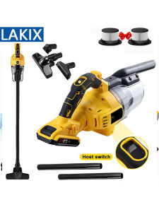 5 in 1 Handheld Electric Vacuum Cleaner Powerful Motor Portable Hand Vacuum for Floor Compatible With DeWalt 20V Battery