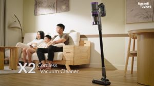 Russell Taylors X2 Cordless Vacuum Cleaner 300W BLDC Motor