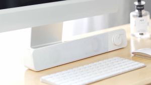 LPM - Speaker Gaming Komputer / Laptop Design Long Strip LED Kisonli i-560 Bass Speaker