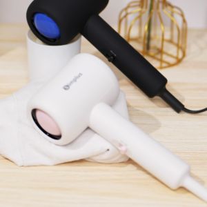 【SimplusPink】Hair Dryer Alat Pemotong Round Air Outlet 12m/S Fast Dry 1000W Power Compact Lightweight Travel Size