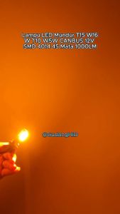 LED Mundur T15 W16W Lampu T10 45 Mata W5W CANBUS 12V SMD 4014 1000LM