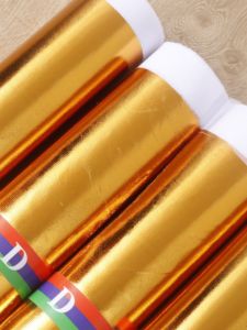 Golden Cloth Bronzing Fabric Golden Cloth Material Wrapping Tree Wrapping Pillar Pleated Cloth Hotel Stage Festival Decorative Cloth Red Wedding Golden Cloth