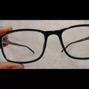 Kacamata Baca Minus (-) Pria Wanita -0.50 s/d -0.50 Rabun Jauh Kacamata Minus Kacamata Reading Glasses Full Frame Kotak Warna Hitam Glossy - BISA COD