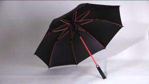 XL 120CM Big Size Umbrella Semi Auto Long Handle Parasol 8 Ribs Fits 2-3 Person Protect Sunshade / Payung Besar Lebar