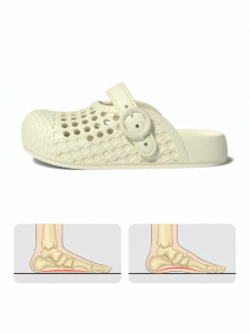 chikoku | Arch Support Soft Sole Breathable Slip-resistant Odor-proof Beach Slippers