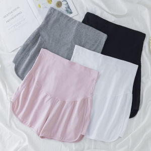 Maternity Lightweight Breathable Pants Low Waist Wide Leg Cotton