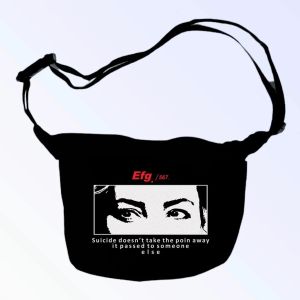 sling bag efg anime - one piece - jujutsu kaisen naruto tas slempang distro waterproof