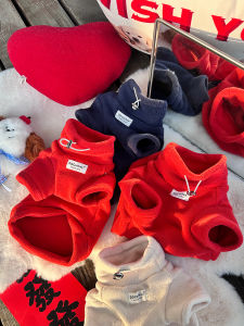 Ultra Soft Heated Fleece Dog Sweatshirt Warm Coat for Small Dogs like Bichon And Teddy Autumn Winter Pet Clothingddcathey