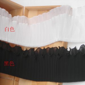 13 ซม ลูกไม้ สำหรับเสื้อผ้า DIY อุปกรณ์เย็บผ้า เสื้อผ้าเด็ก กระโปรง ทริม เสื้อเบลาส์ คอเสื้อ ทริม ผ้าชีฟอง ขอบผ้า